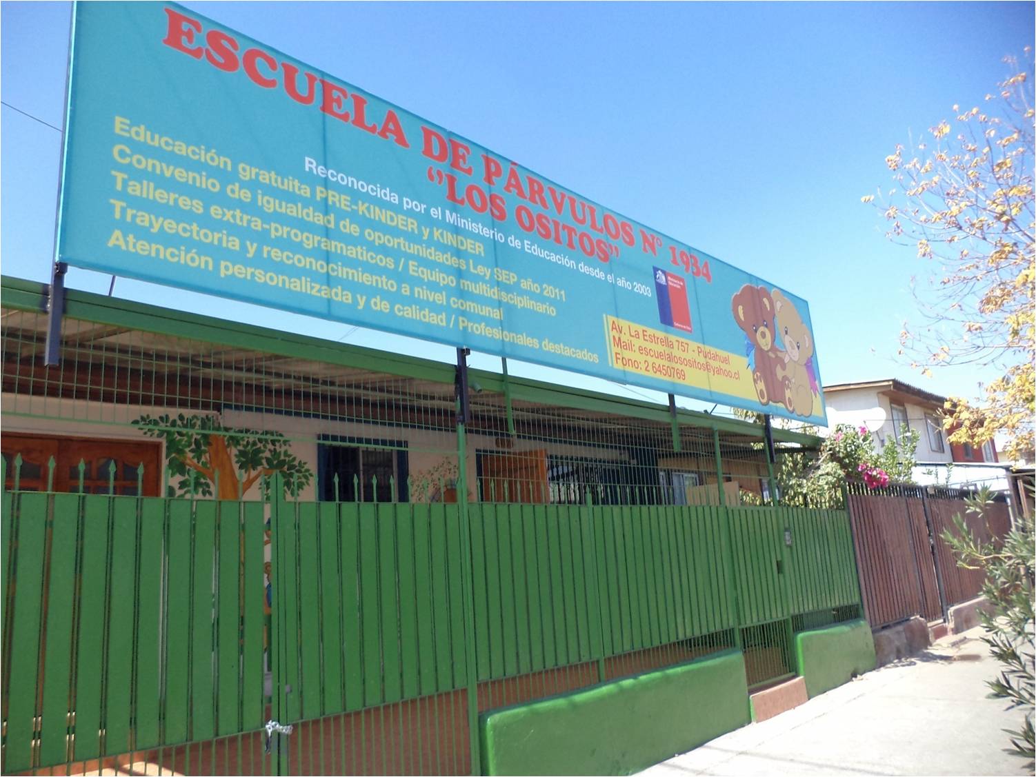 Esc. De Parvulos Los Ositos De Pudahuel