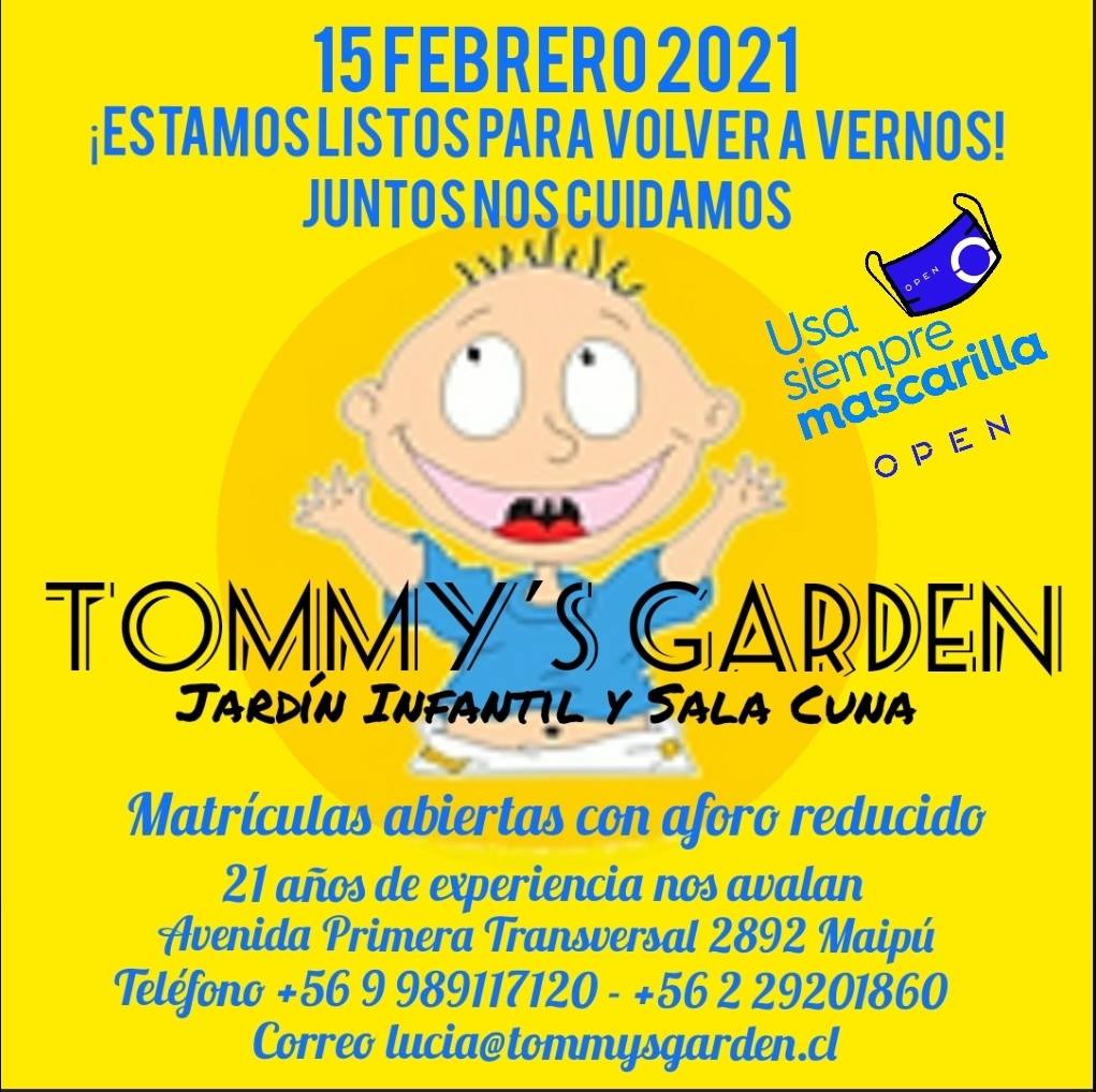 Sala Cuna Y Jardín Infantil Tommy`s Garden