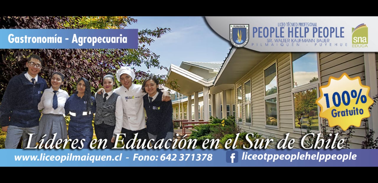 Liceo Bicentenario People Help People De Pilmaiquen